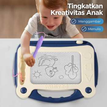 Gambar produk HAMBO Mainan Papan Tulis Anak Magnetic Drawing Board Colorful - HB21