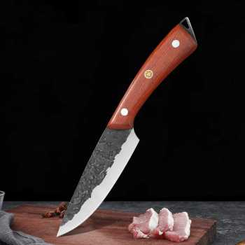 GuanQi Pisau Daging Stainless Steel 5Cr15 Forged Butcher Knife - G255