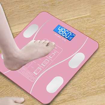 Gambar produk Taffware Digipounds Timbangan Badan Digital Scale Temperature 180kg - SH-Y01-U1