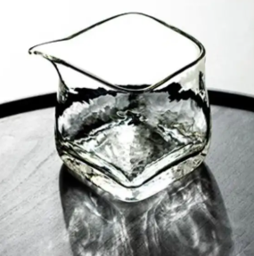 Gambar produk GLAADMORE Gelas Teko Teh Pitcher Zen Heat Tea Hammer Pattern 180ml - GLA2