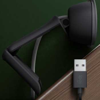 Gambar produk Logitech Webcam Mini Full HD 1080P with Omni-Directional Microphone - Brio 100