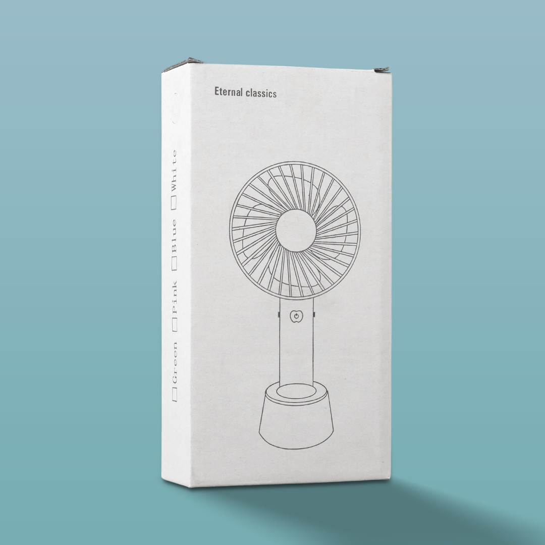 Gambar produk LivingSmart Kipas Angin Portable Genggam USB Mini Cooling Fan 1200mAh - SS-2