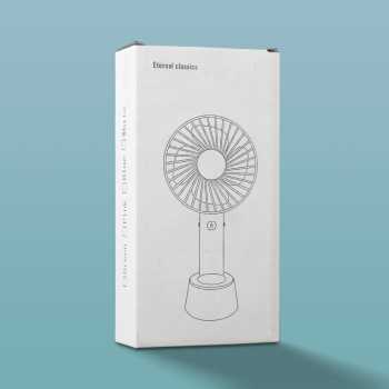 Gambar produk LivingSmart Kipas Angin Portable Genggam USB Mini Cooling Fan 1200mAh - SS-2