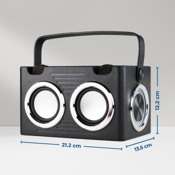 Gambar produk Yism Speaker Bluetooth Karaoke Portable with 2 Microphone 16W - WJ-A830