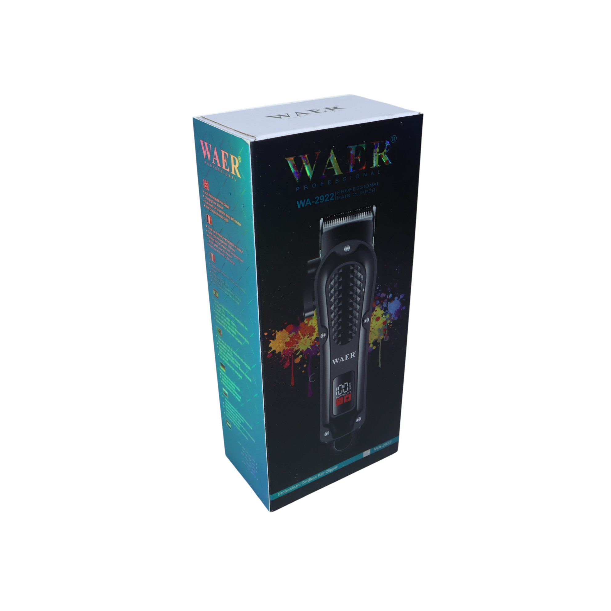 Gambar produk WAER Alat Cukur Rambut Elektrik Hair Clipper Trimmer LCD 1500mAh - WA-2922