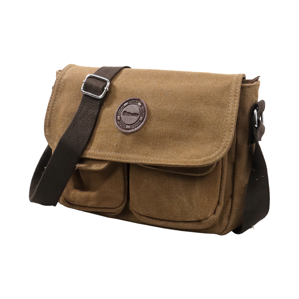 Gambar produk Rhodey Tas Selempang Messenger Bag Bahan Kanvas - 1008