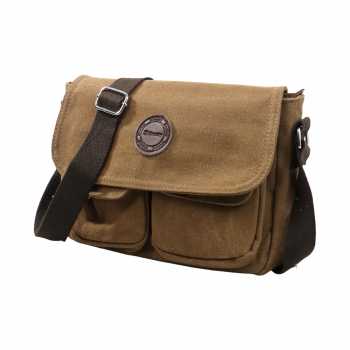 Gambar produk Rhodey Tas Selempang Messenger Bag Bahan Kanvas - 1008