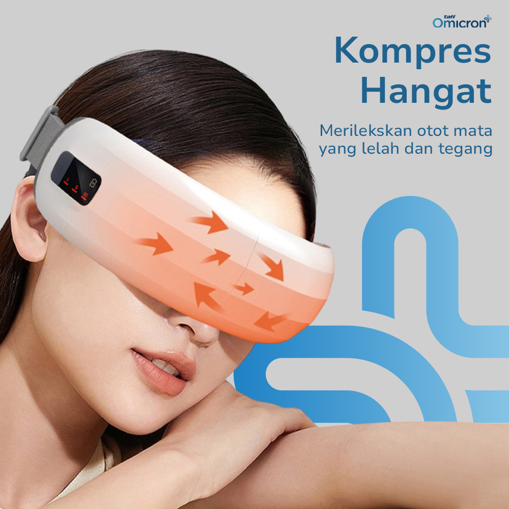 Gambar produk TaffOmicron Kompres Mata Eye Hot Heating Compress Rechargeable - MYY01-C