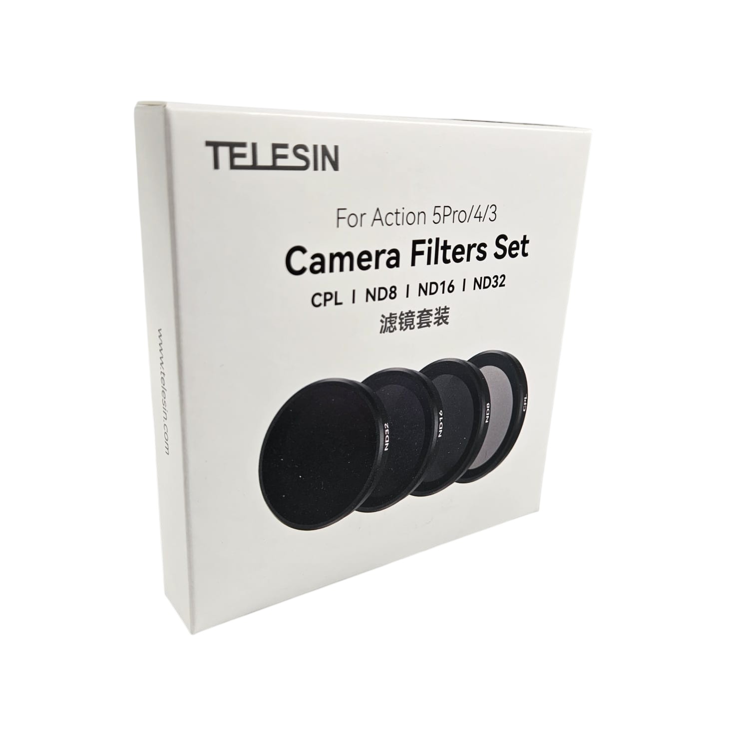 Gambar produk TELESIN CPL ND Camera Lens Filter Kit for DJI Osmo Action 3/4/5 Pro - S5-FLT-06-TDJ
