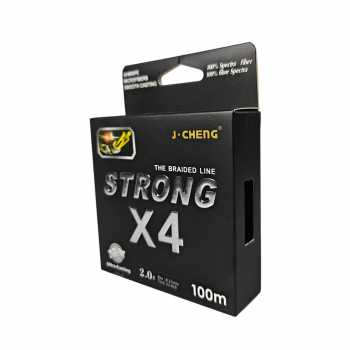 Gambar produk J-Cheng Senar Tali Pancing 4 Braided PE Fishing Line 100M 2.0 - JC4180