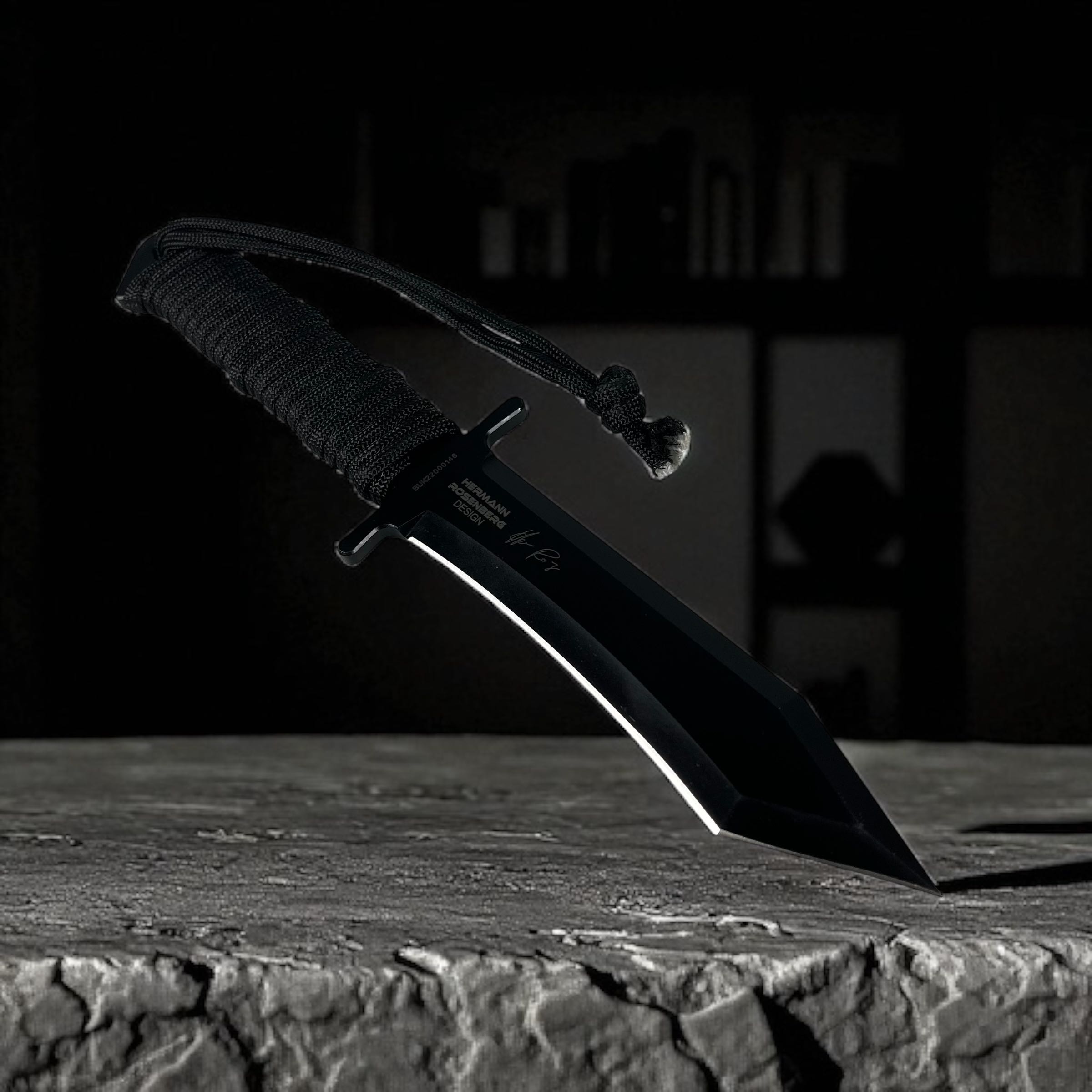 Gambar produk NEXKUT Pisau Survival EDC Tactical Combat Dagger with Kydex Holster - SG00