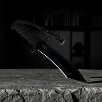 Gambar produk NEXKUT Pisau Survival EDC Tactical Combat Dagger with Kydex Holster - SG00