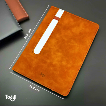 Gambar produk Toddi Buku Jurnal Hardcover Notebook Diary 80 GSM 240 Halaman A5 - TD158