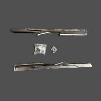Gambar produk KAK Bracket Engsel Siku Folding Stainless Steel 2 PCS 18 Inch - KAK-6113