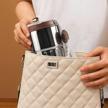 Gambar produk Muloo Botol Minum Tumbler Smart Display Stainless Steel 400ml - M45