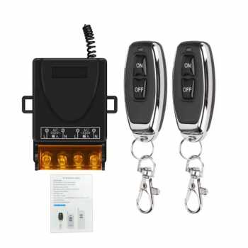 Gambar produk AMMTOO Universal Wireless Remote Control 433MHz 220V Remot Kontrol 2 PCS - YL-AC02A