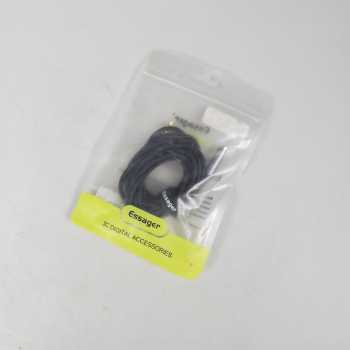 Gambar produk ESSAGER Kabel Audio Jack 3.5mm Male to Female HiFi TRS 3 Section 2M - EYPY335-YYA0G