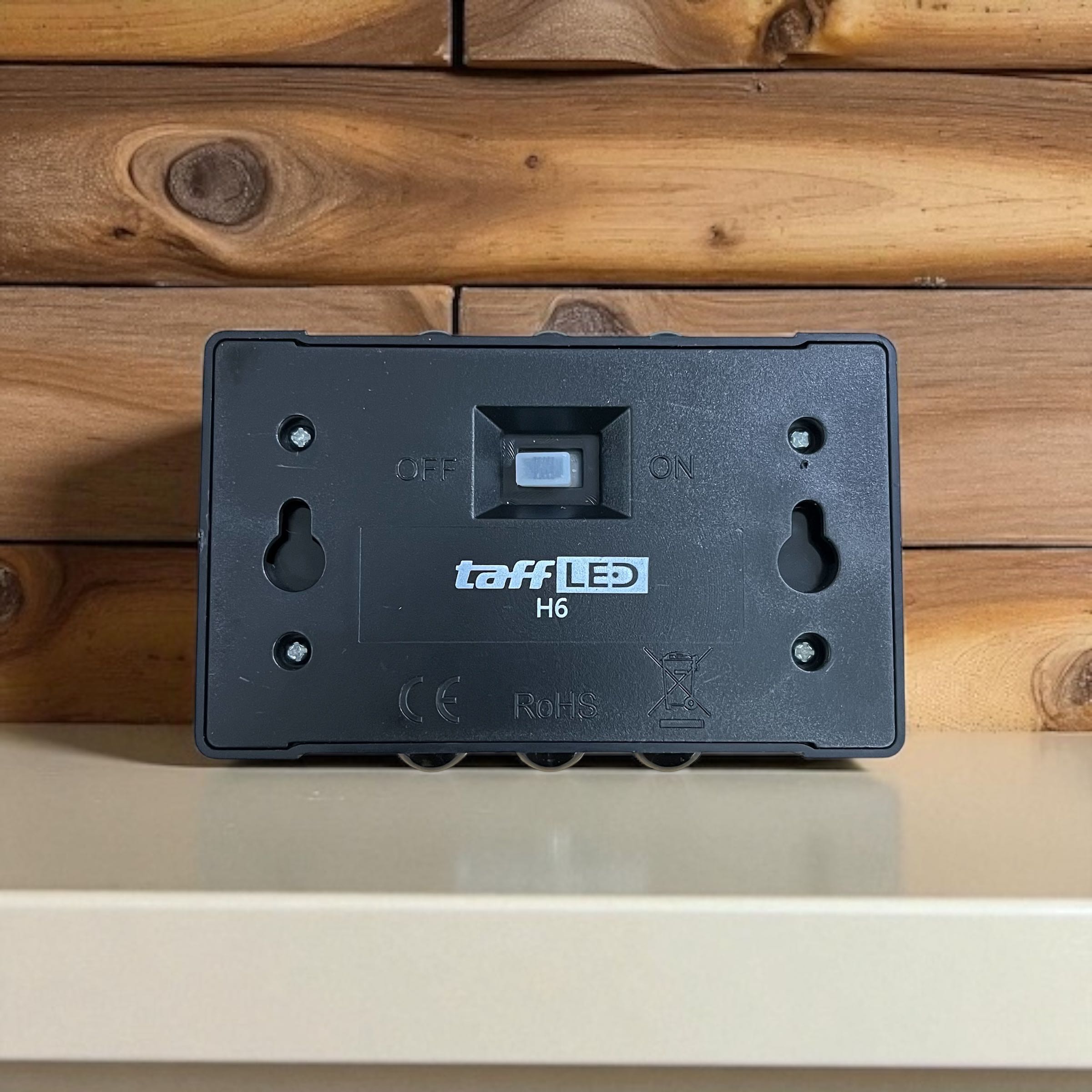 TaffLED Lampu Dinding Solar Outdoor Modern IP65 600mAh Warm White 10 LED - H6 Gambar produk TaffLED Lampu Dinding Solar Outdoor Modern IP65 600mAh Warm White 10 LED - H6