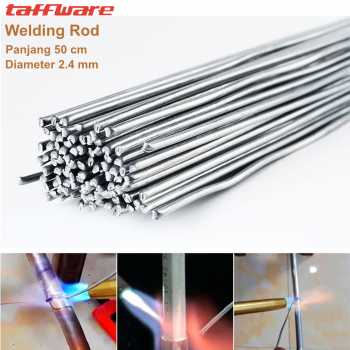 Taffware Kawat Las Aluminium Electrode Suhu Rendah 50cm 20 PCS - M127271