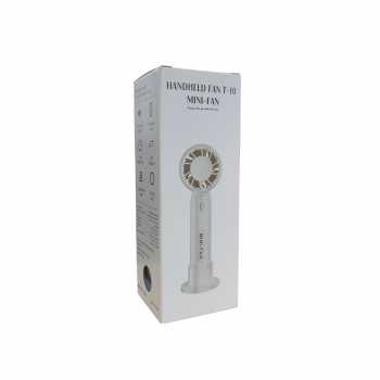 Gambar produk MF Kipas Mini Portable Handheld Fan USB Rechargeable 400mAh - T-10
