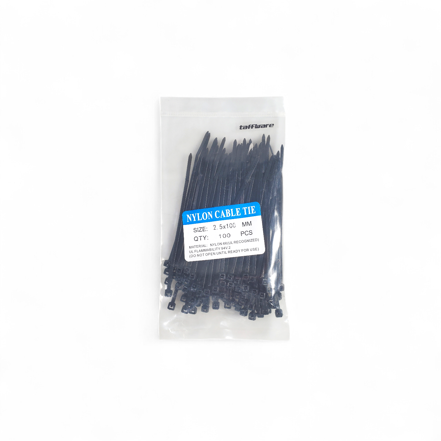 Gambar produk Taffware Kabel Ties Self Locking Wire Organizer 2.5x100mm 100 PCS - V94