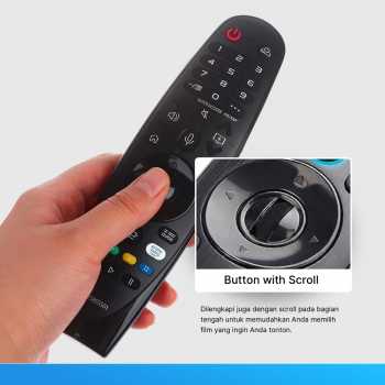 Gambar produk FreeSpace Remote TV LG Smart TV Infrared Netflix Button with Scroll - AKB75
