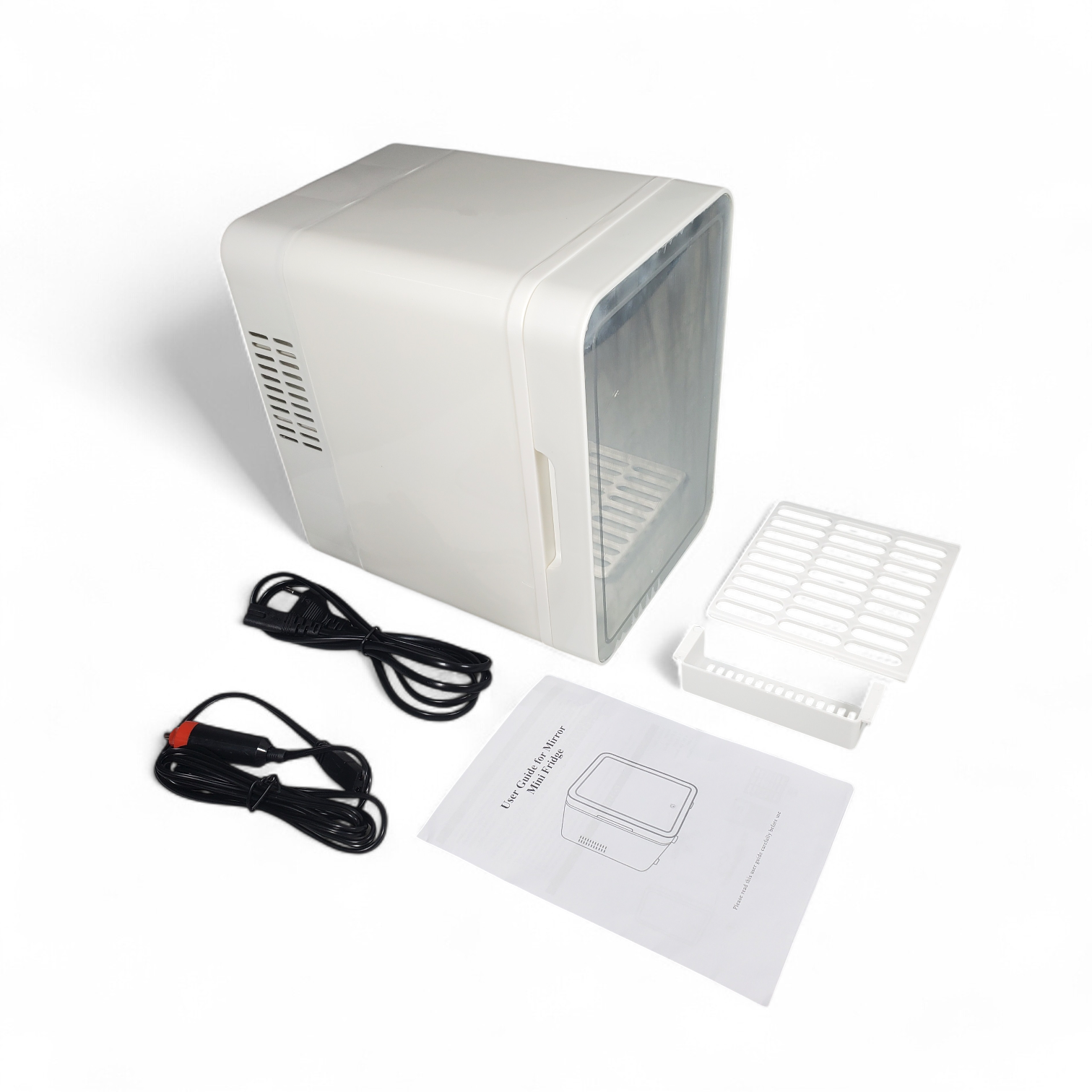 Gambar produk Nehumie Kulkas Mini Skincare Fridge Hot and Cold LED Light Mirror 4L - N40