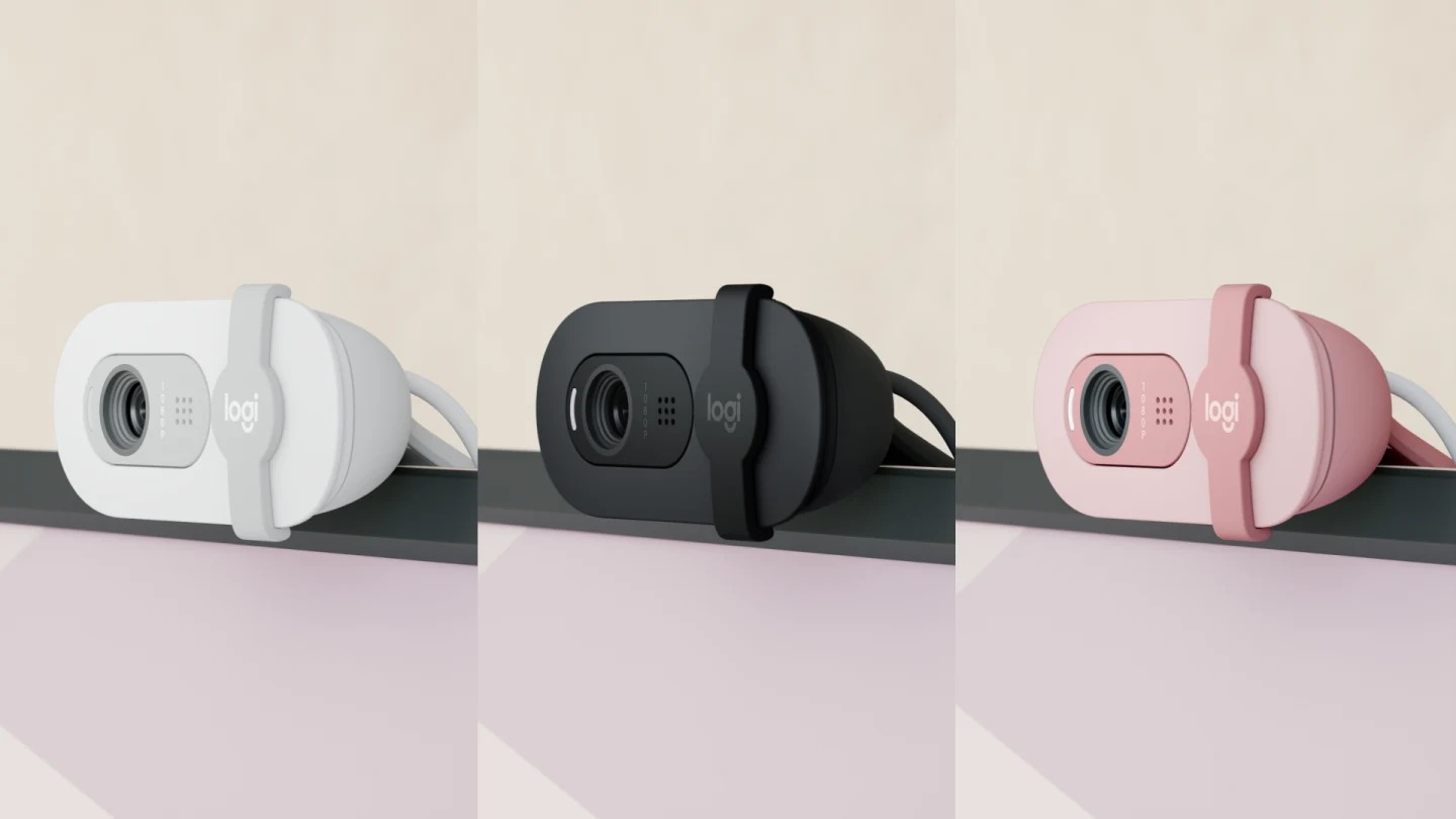 Gambar produk Logitech Webcam Mini Full HD 1080P with Omni-Directional Microphone - Brio 100