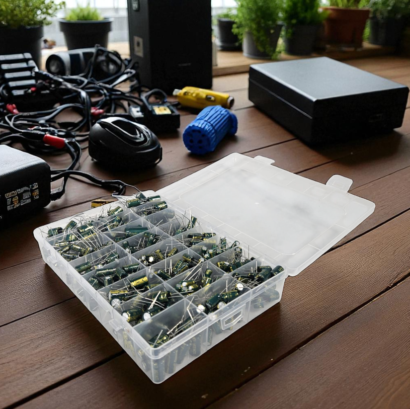 Gambar produk JCCON Set Kapasitor Elektrolit Electrolytic Capacitor 6.3V-50V 460 PCS - JC460