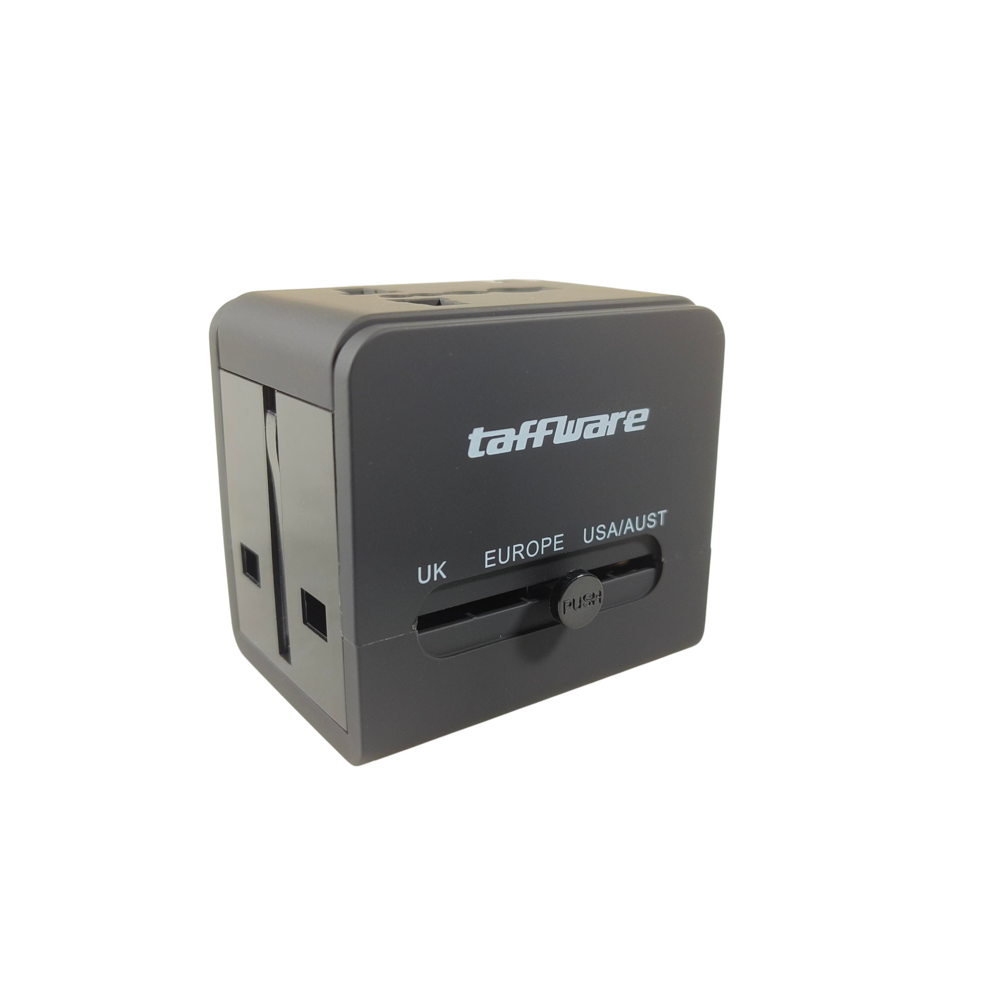 Gambar produk Taffware Travel Adaptor Universal Plug EU UK US/AUST 2.1A USB A Port - JY-148