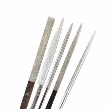 Gambar produk Diamond Needle Files Carving 5 in 1 Pisau Kikir Pahat - JM-FL1-1