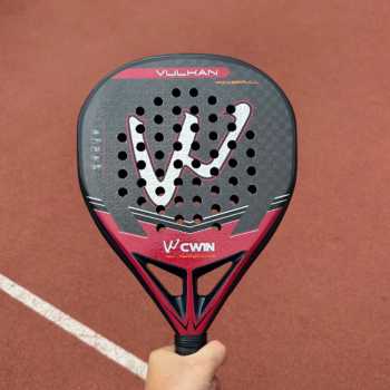 Gambar produk CAMEWIN Raket Padel Teardrop 12K Carbon Fiber 3.8cm Thickness 365g - 5025