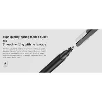 Gambar produk Xiaomi Mi Jumbo Gel Ink Pen Pena Cair Pulpen 0.5mm 10 PCS - MJZXB02WC