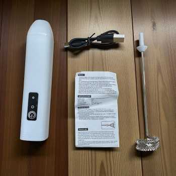 Gambar produk FMA Hand Mixer Mini Pengocok Telur Kopi Milk Frother 500mAh - NPQ01