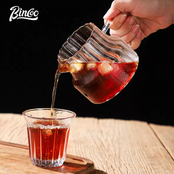 Gambar produk Bincoo Pour Over Coffee Server Borosilicate Glass Carafe 500ml - B-5ML