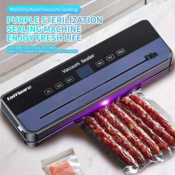 Taffware Alat Vakum Makanan Vacuum Sealer Packaging Machine 120W - FKJ-54O