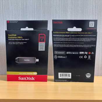Gambar produk SanDisk Extreme PRO Flash Drive with USB Type C 1000MB/s 512GB - SDCZ890