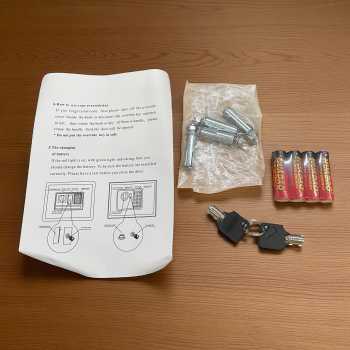 Gambar produk TaffGUARD Kotak Brankas Hotel Safety Anti-Theft Box Password Sedang - TG-31