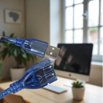 Gambar produk ROBOTSKY Kabel USB Extension Cable 2.0 AM AF 29cm - A13