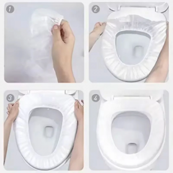 Gambar produk FMA Disposable Toilet Seat Covers for Travel Public Bathrooms 10PCS - FM-FF12