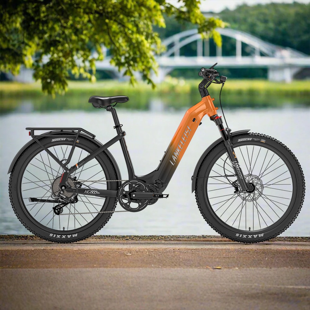 Gambar produk Lankeleisi Sepeda Listrik Trekking Bike 8 Gear 750W 36V 20Ah - MG600 Lite