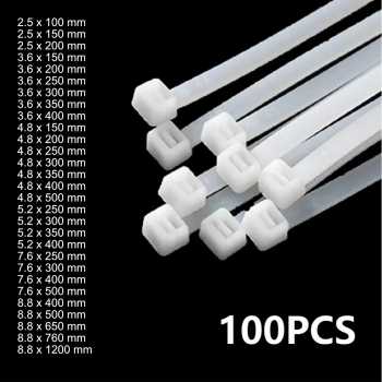 Yueqing Kabel Ties Cable Nylon Multifunction 100 PCS - YQ835