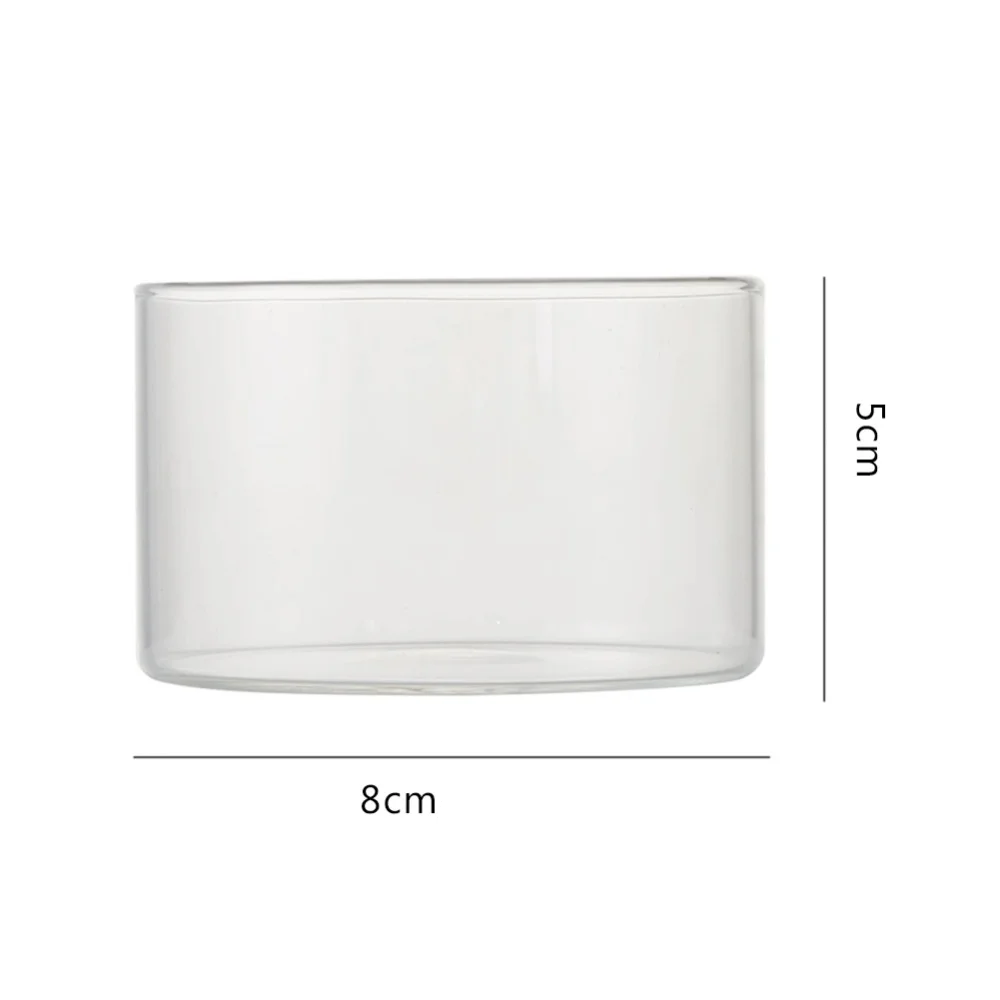 Gambar produk TinYi Gelas Kaca Aesthetic Pudding Es Krim Dessert Glass 190ml - T-350