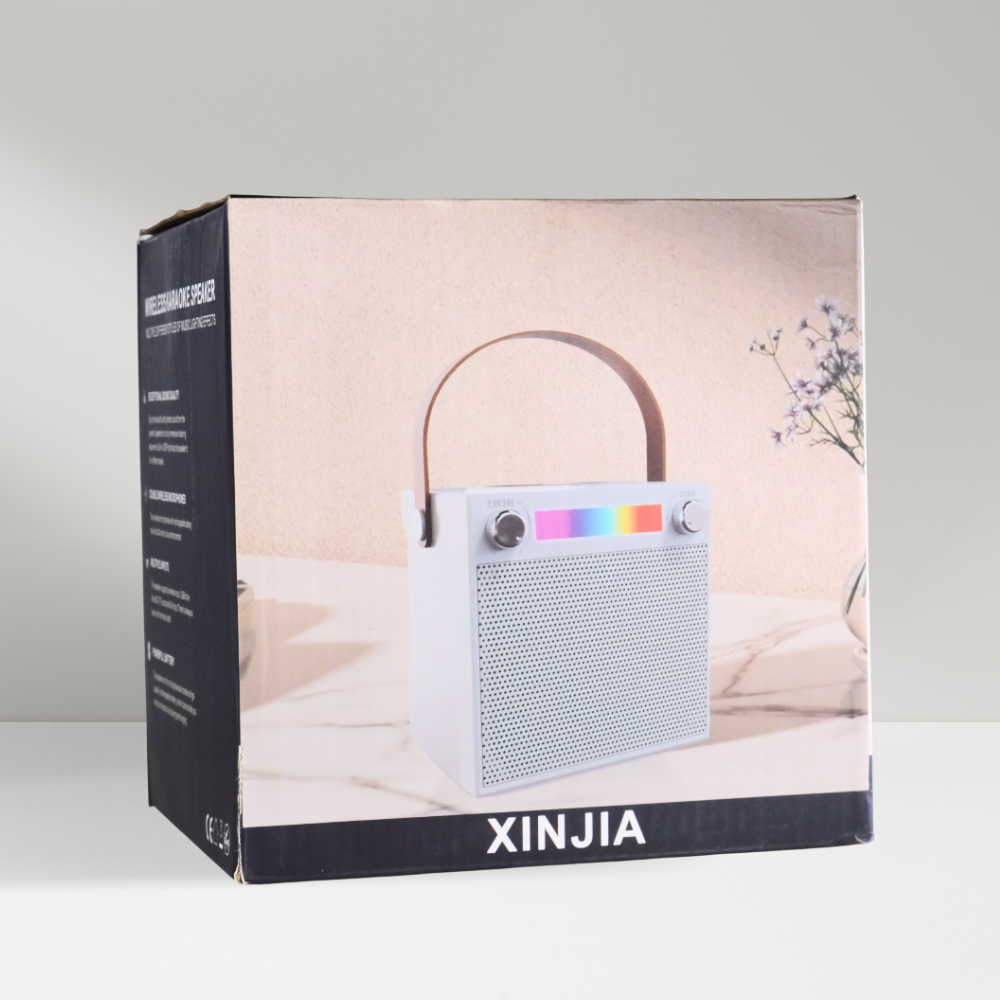 Gambar produk MUWIND Speaker Bluetooth Karaoke Portable RGB with 2 Wireless 10W - WJ-A837