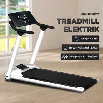 Gambar produk TaffSPORT Treadmill Elektrik Alat Fitness Gym Walking Pad 3.5HP - A1