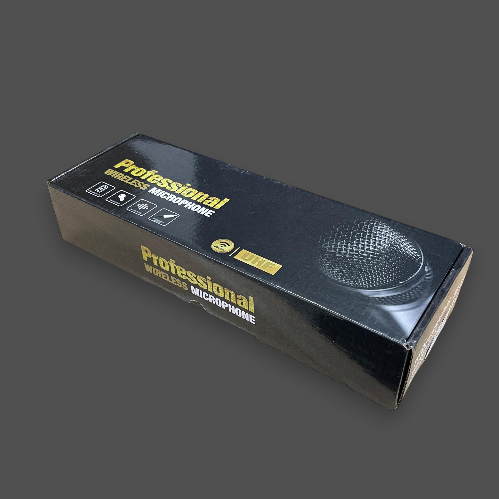 Gambar produk FMA Mikrofon Karaoke Wireless Cardioid Microphone 2.4GHz 800mAh - RI-28