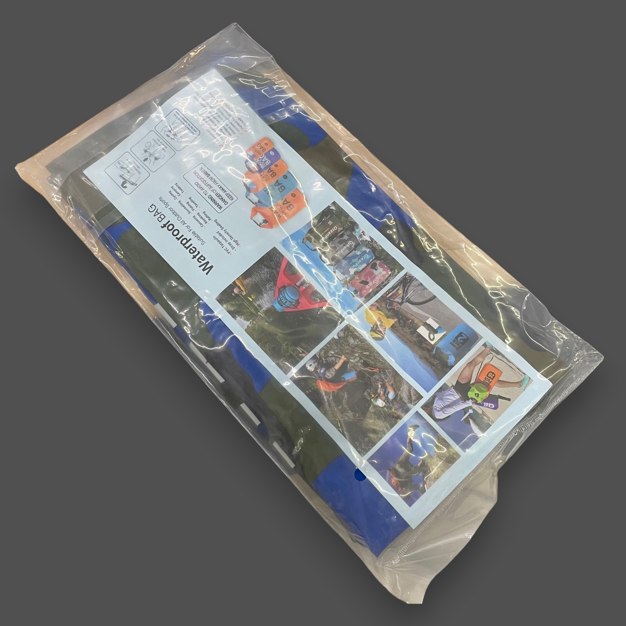 Gambar produk WATORU Tas Penyimpanan Anti Air Debu Outdoor Waterproof Dry Bag 30L - XAZ9