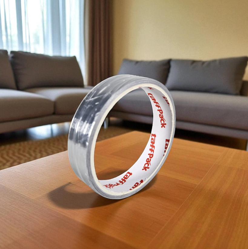 Gambar produk TaffPACK Lakban Aluminium Foil Tape Tahan Panas Anti Bocor 0.06mm 20M 20mm - INU161