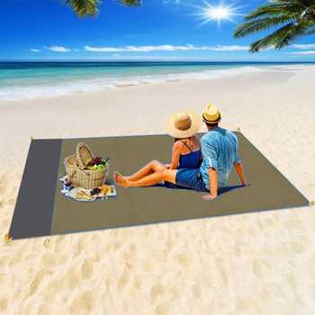 Gambar produk TaffSPORT Tikar Lipat Matras Camping Piknik Outdoor Waterproof Mat 2x2.1M - FS-008