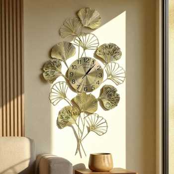Gambar produk TaffHOME Jam Dinding Quartz Luxury European Style Clock Wall 90cm - KK031